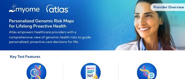 MyOme Atlas Provider Overview — first page